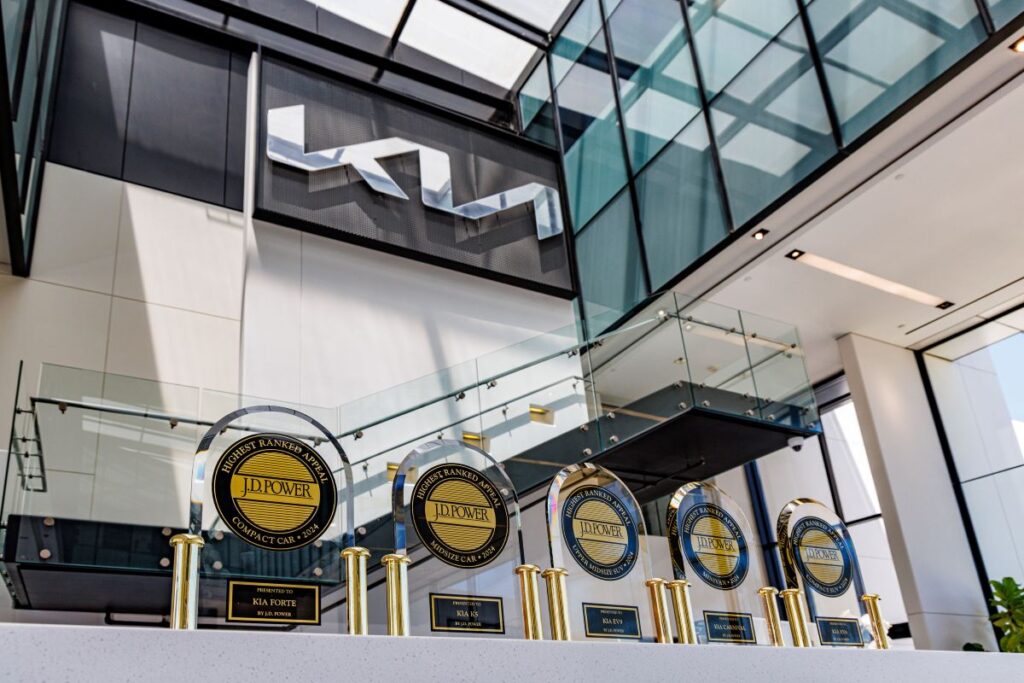 Kia se alza con el liderazgo en el estudio J.D. Power 2024 Automotive Performance, Execution and Layout (APEAL)