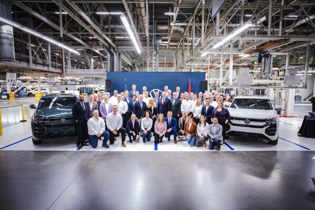 Volkswagen celebra en Chattanooga el ensamblaje de la totalmente nueva familia Atlas del 2027